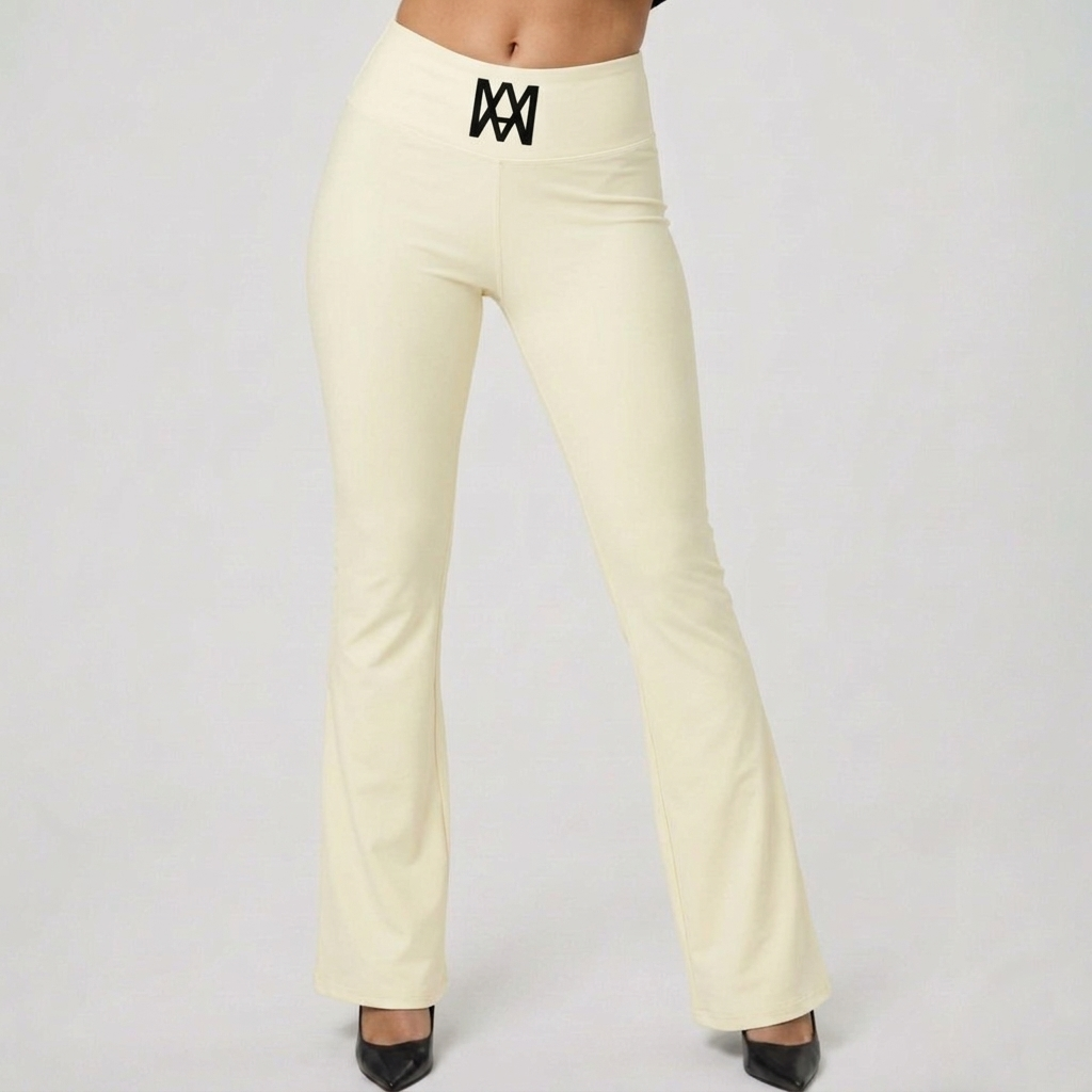 Ivory Flare Leggings