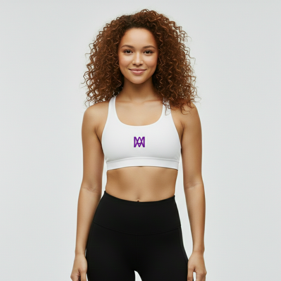 Ana Mor Sports Bra (Deep Plum)