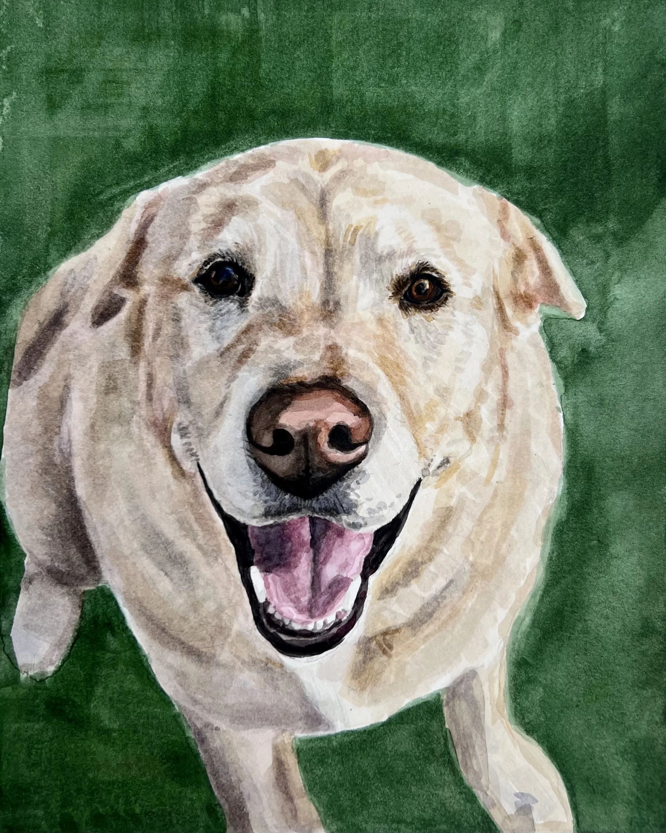 Wyatt - 8"x10" Watercolor