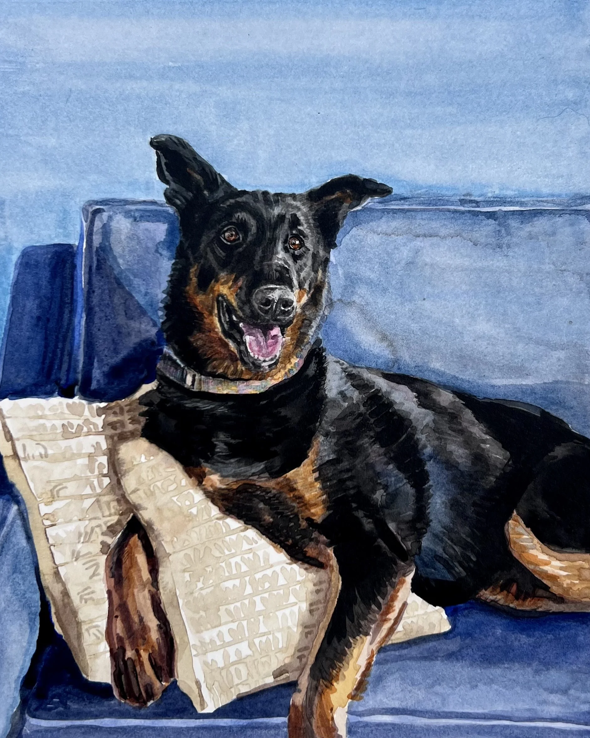 Charley - 8"x10" Watercolor
