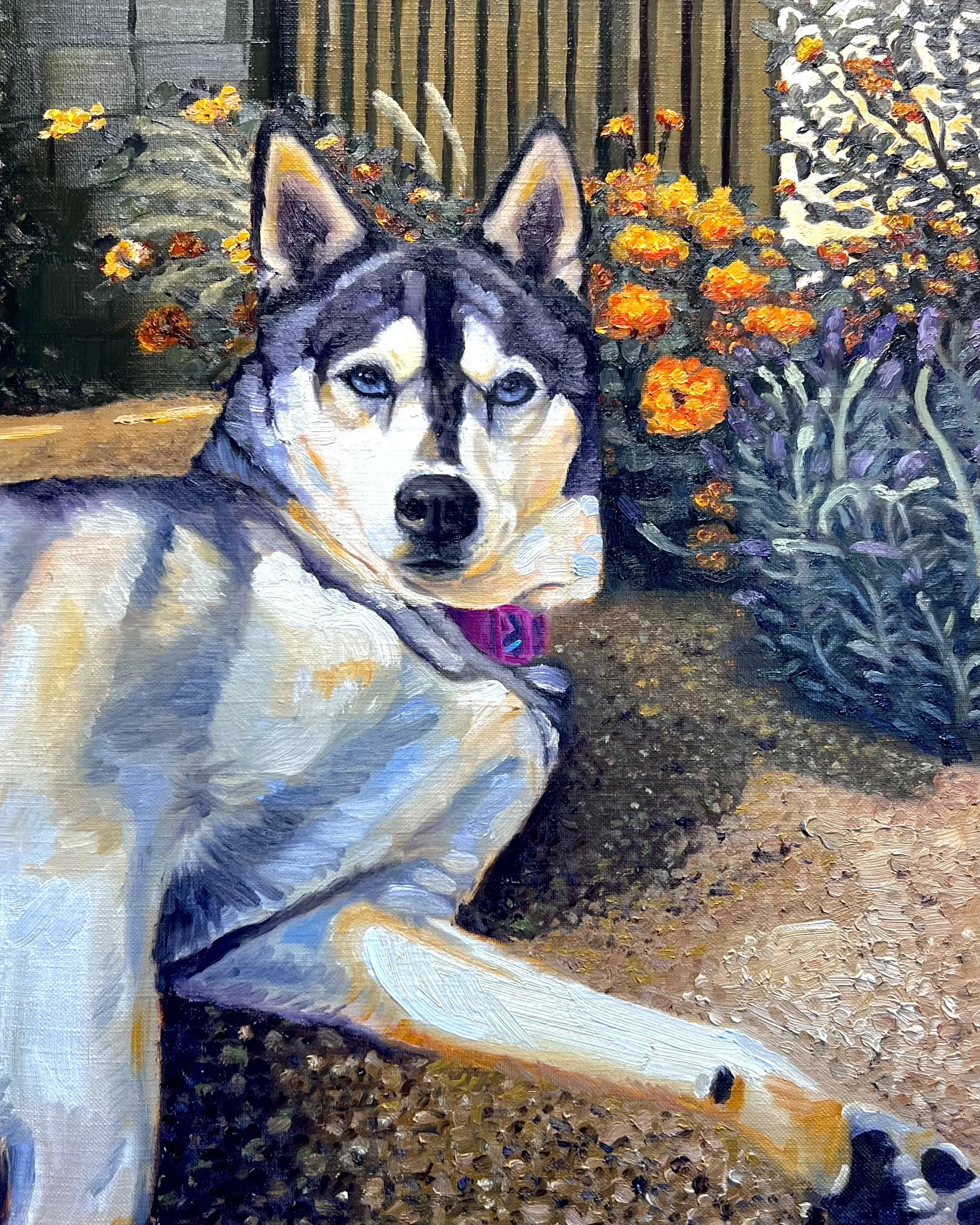 Kira - 16"x20" Oil on Canvas