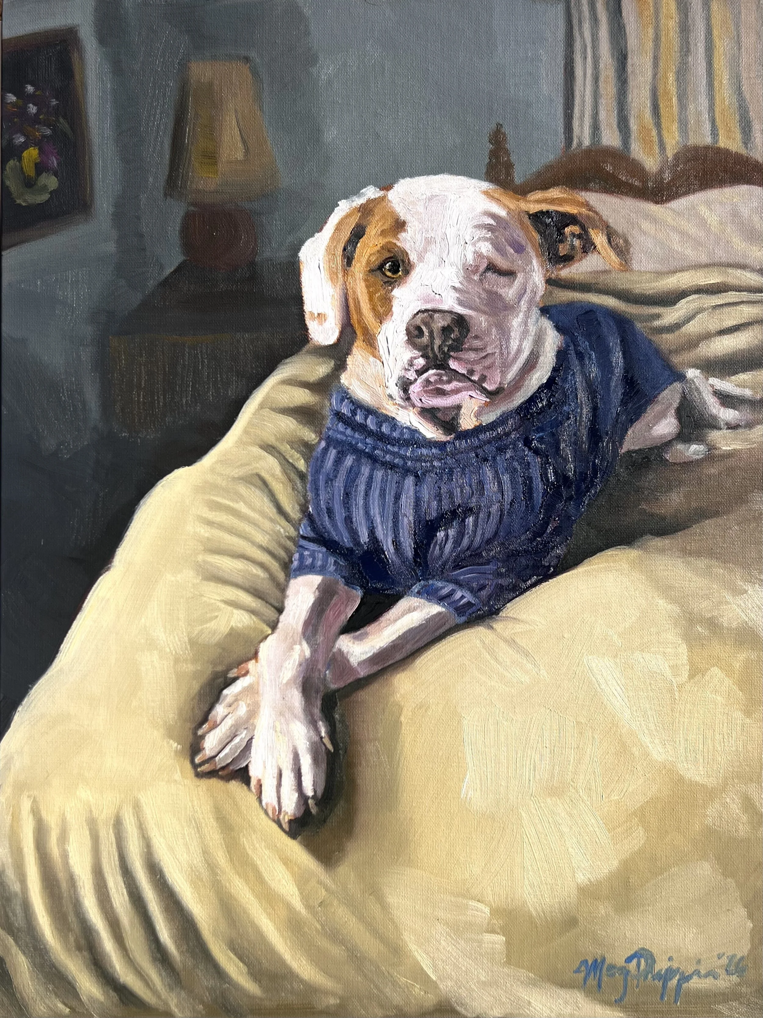 Willie - 12"x16" Oil on Panel