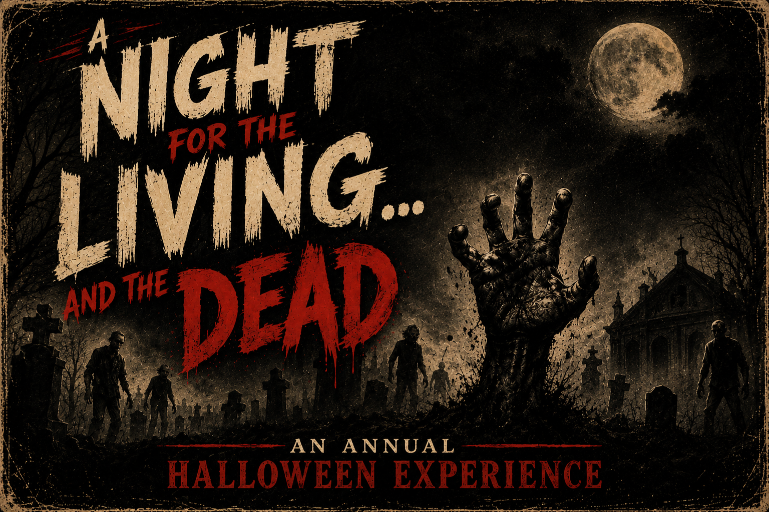 Night For The Living... And the Dead!!! An Annual Halloween Experience