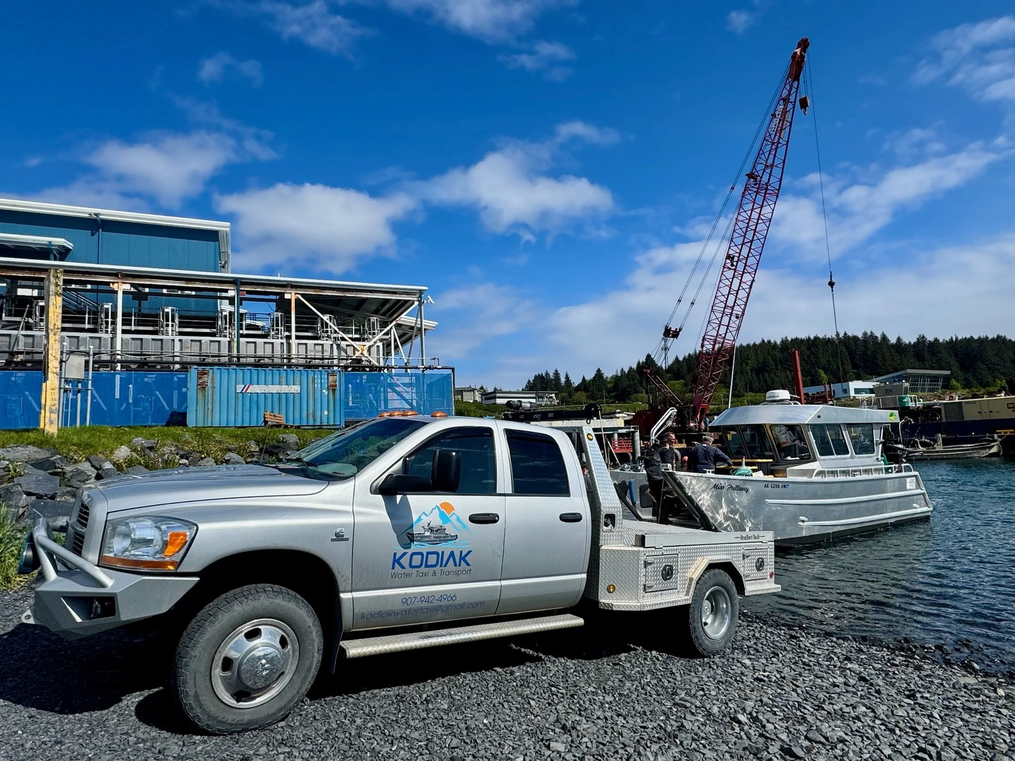 Logistics &amp; Shipping Services - Kodiak Water Taxi &amp; Transport