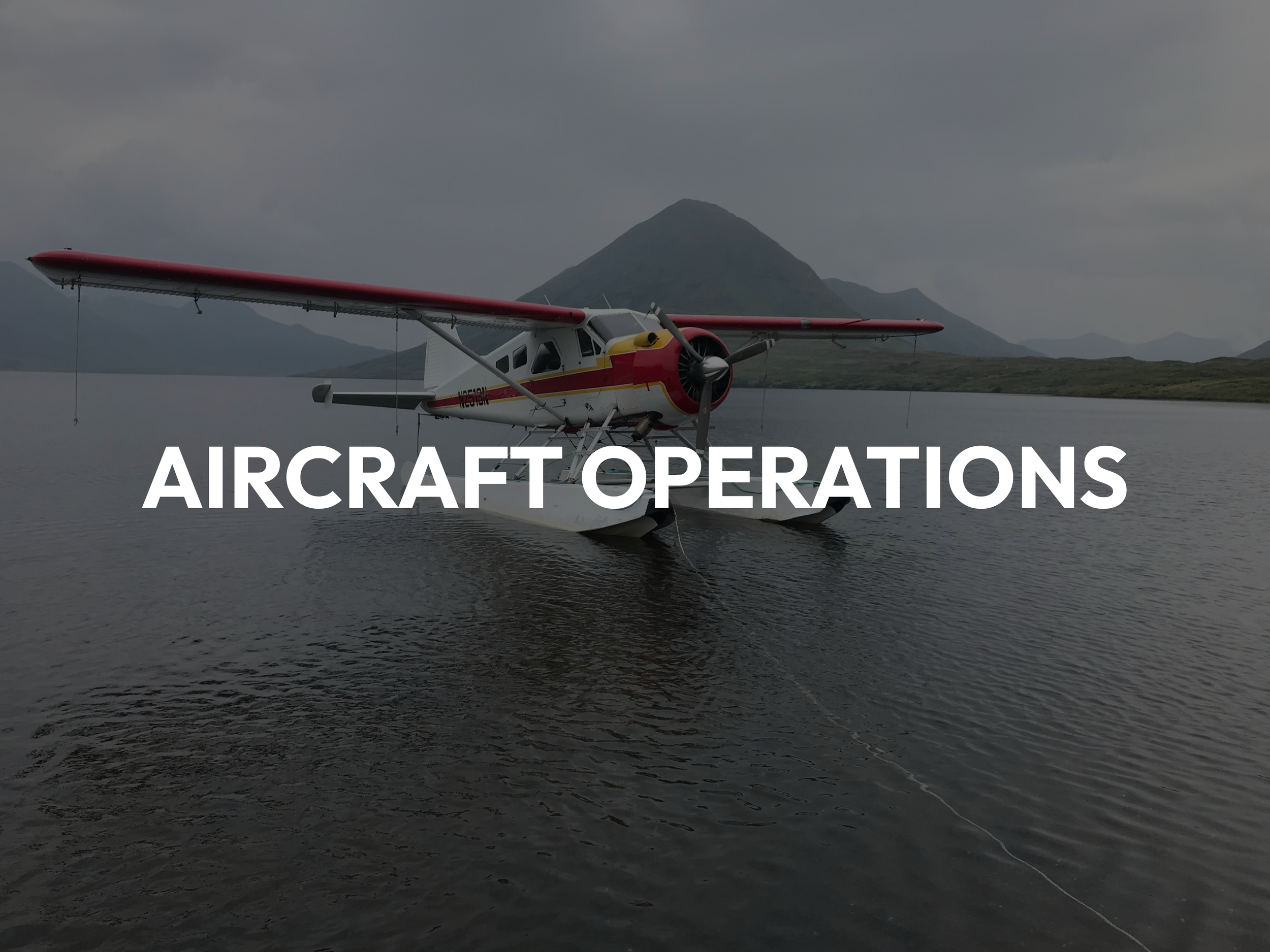 Our aircraft operations provide safe, efficient access to remote locations throughout Kodiak Island and the Gulf of Alaska. Whether supporting crew changes, transporting equipment, conducting aerial surveys, or reaching project sites inaccessible by 