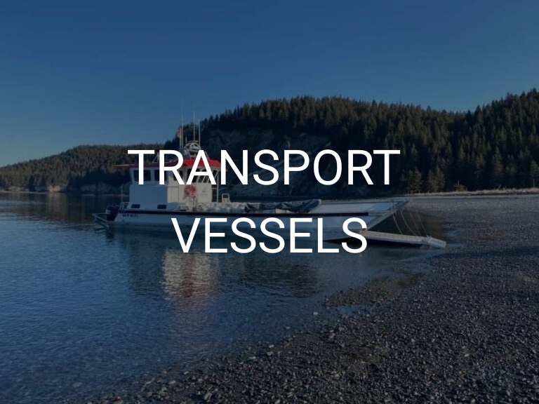 We operate and partner with multiple landing crafts and other various vessels in the Gulf of Alaska. From a simple water taxi to large scale landing craft to facilitating marine research and environmental response, we have the vessels you need for yo