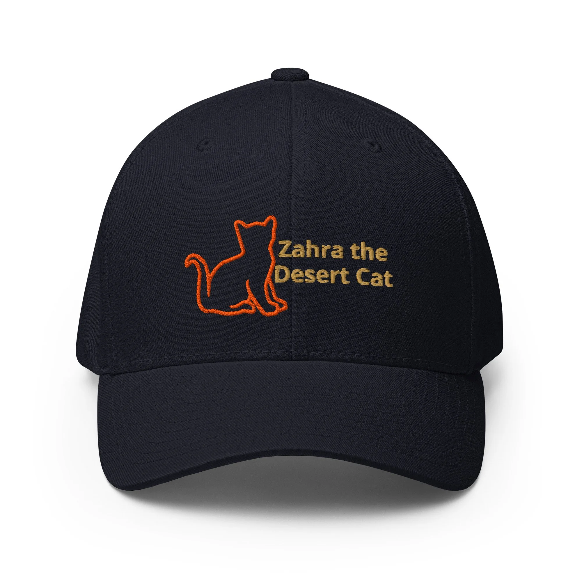 Zahra the Desert Cat Structured Twill Cap