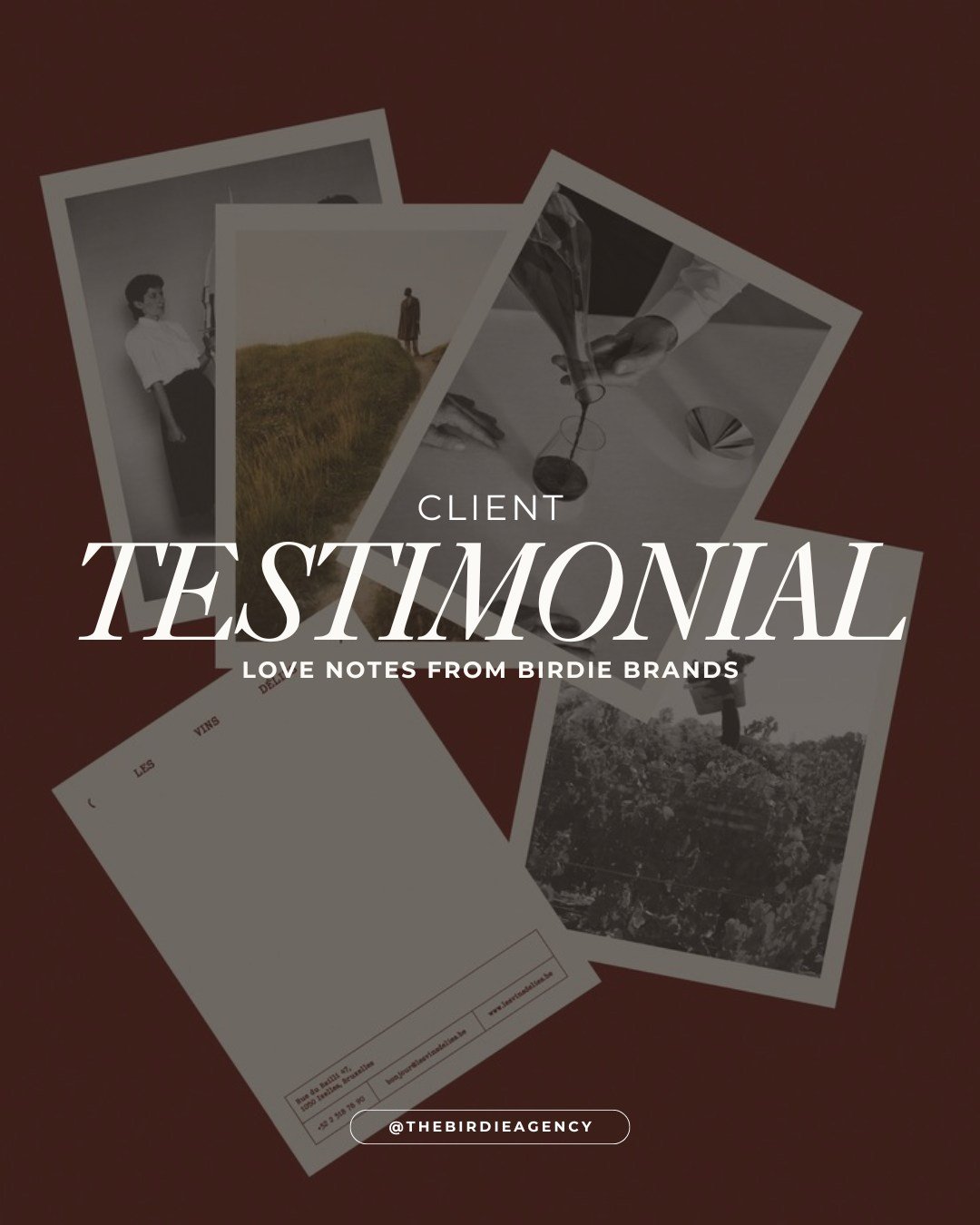 ✨ Our absolute favorite emails to receive ✨

When someone you&rsquo;ve worked with closely goes out of their way to recommend you in their circles it means everything. These are the people who&rsquo;ve seen our work first-hand, know the care we put i