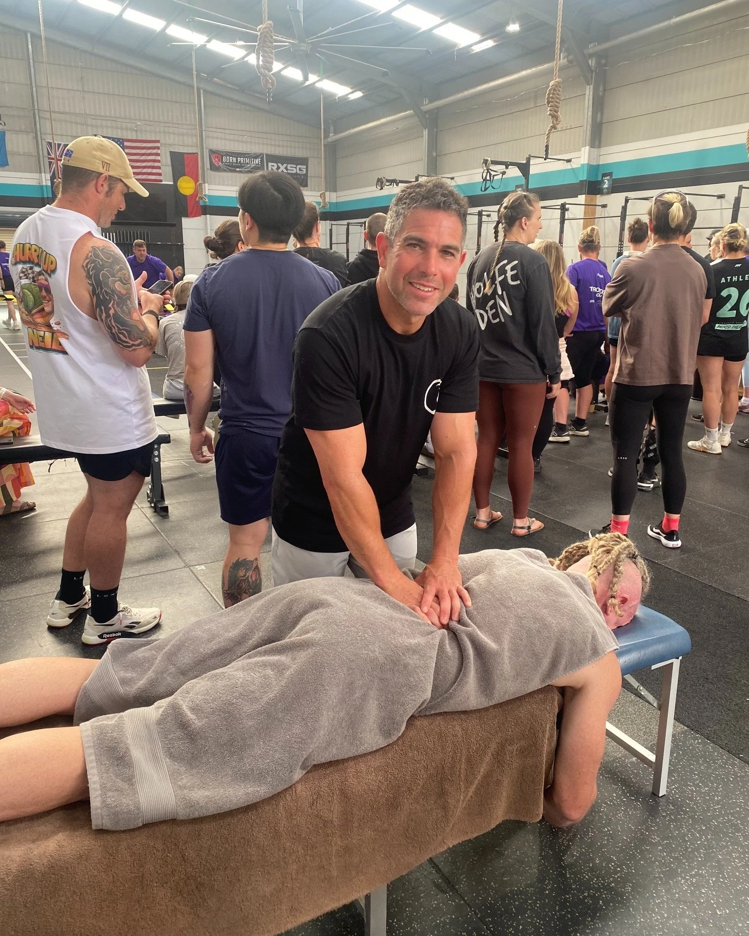 Proud to be on the ground in Ocean Grove, supporting our local CrossFit athletes and giving back to the community that supports us 💪 If you see us at events, come say hi!