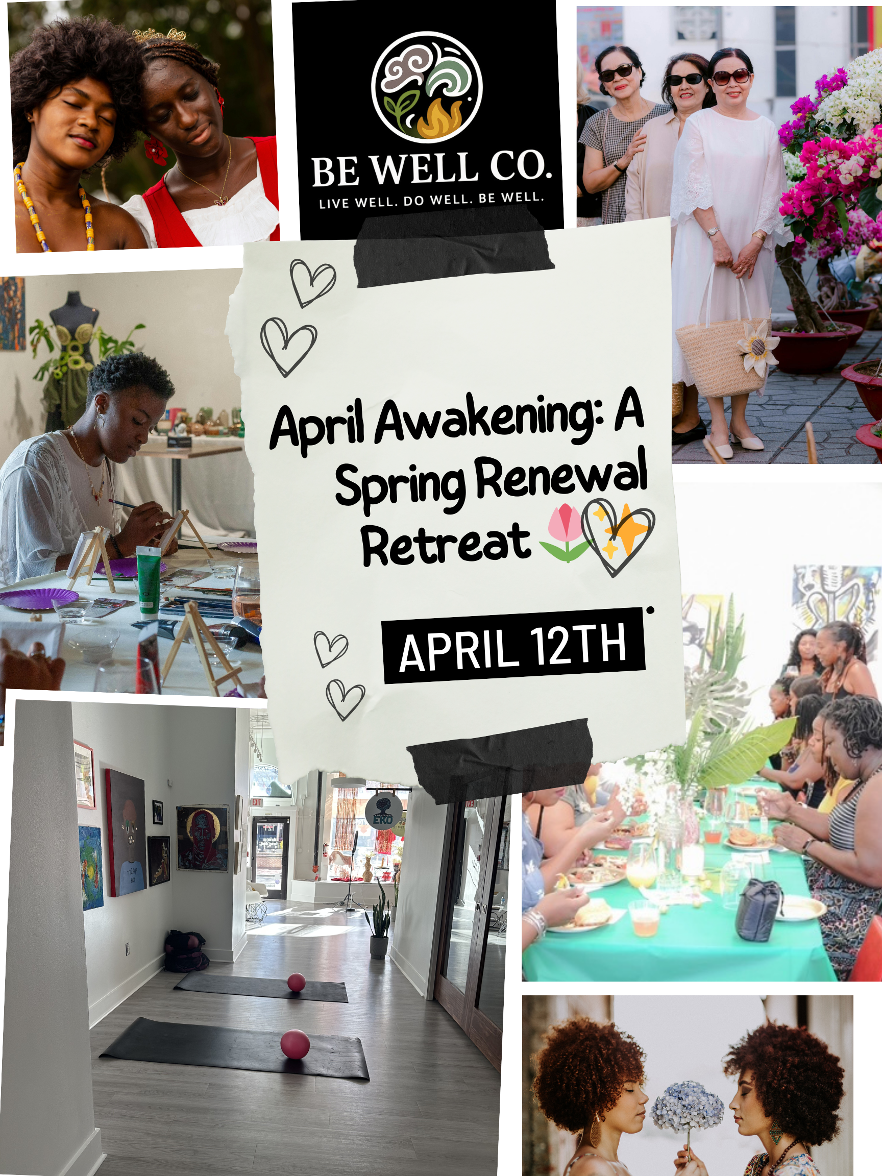 April Awakening: A Spring Renewal Retreat🌷✨