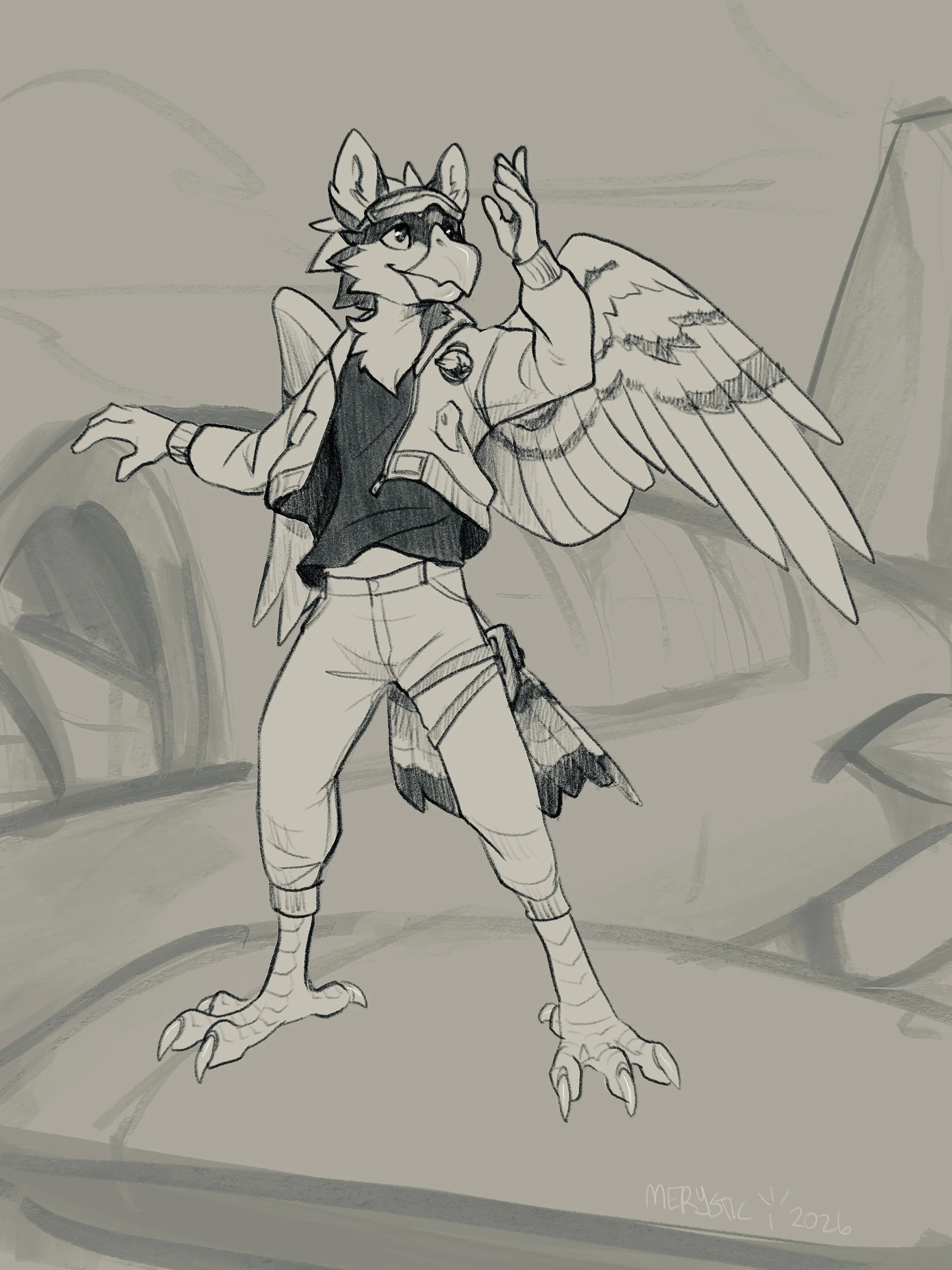 Pencil Example: Skyjay