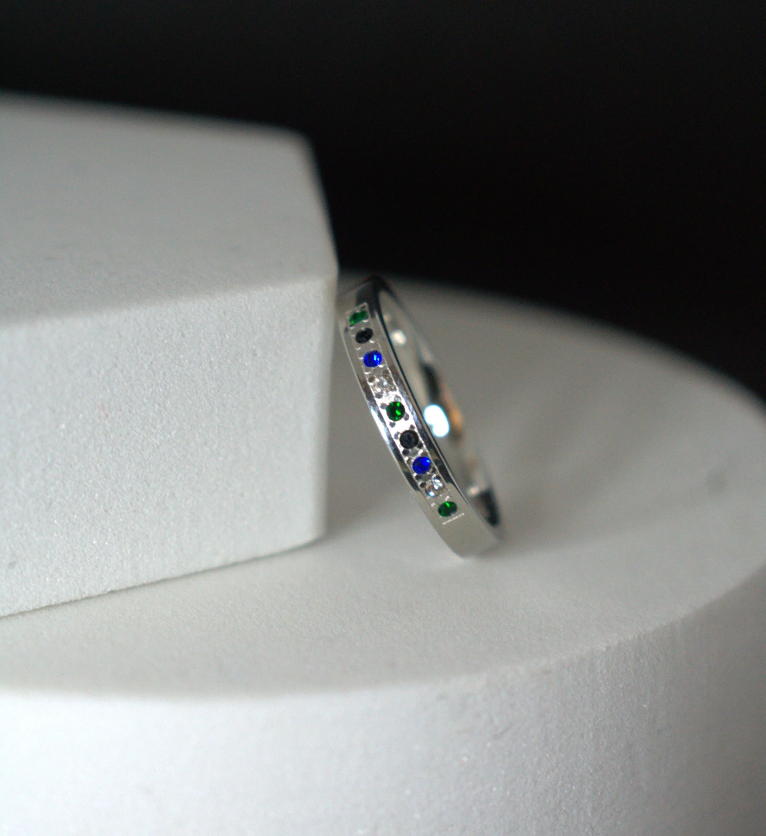 Torres Strait Islander Gypsy Ring - Silver