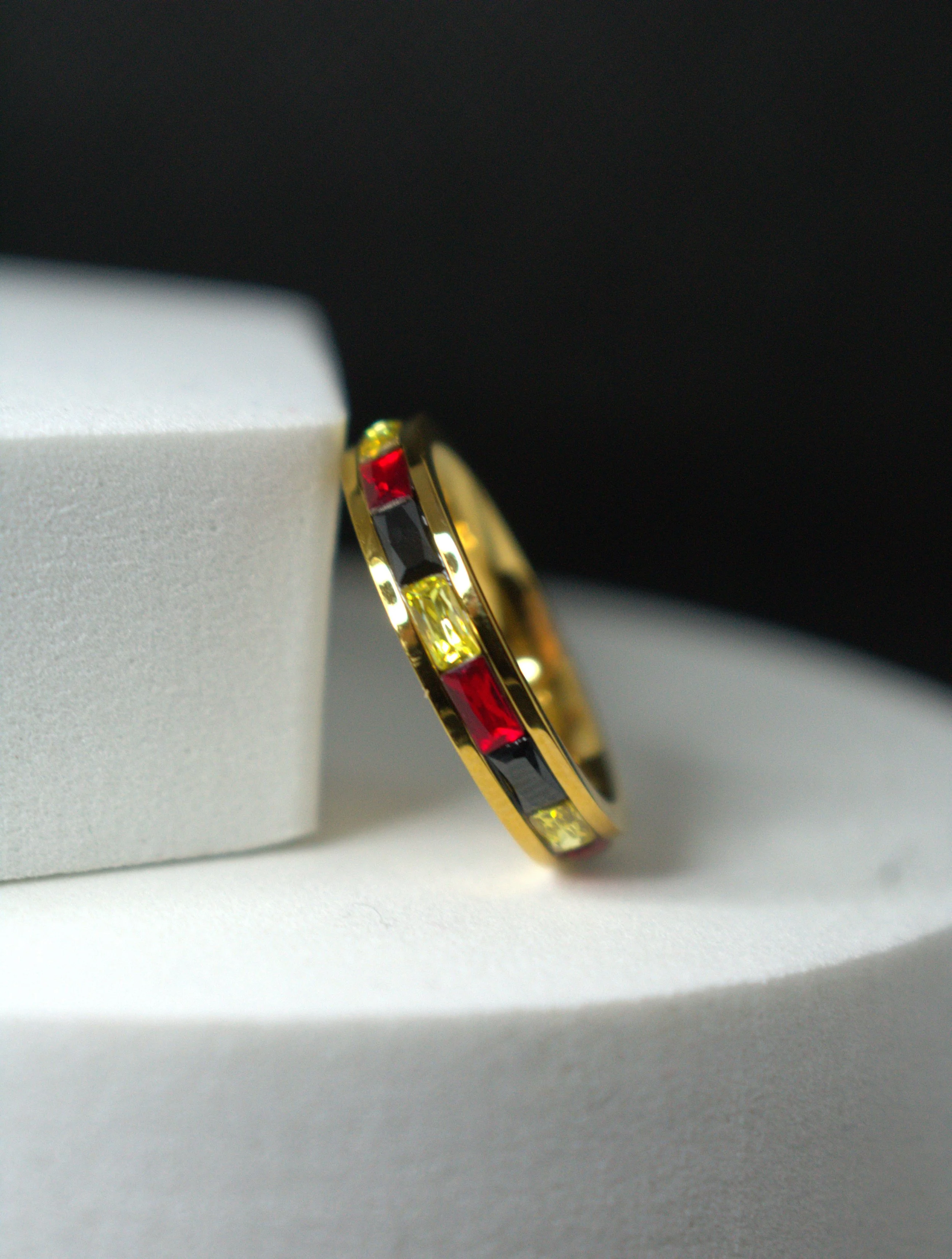 Aboriginal Eternity Ring - Gold