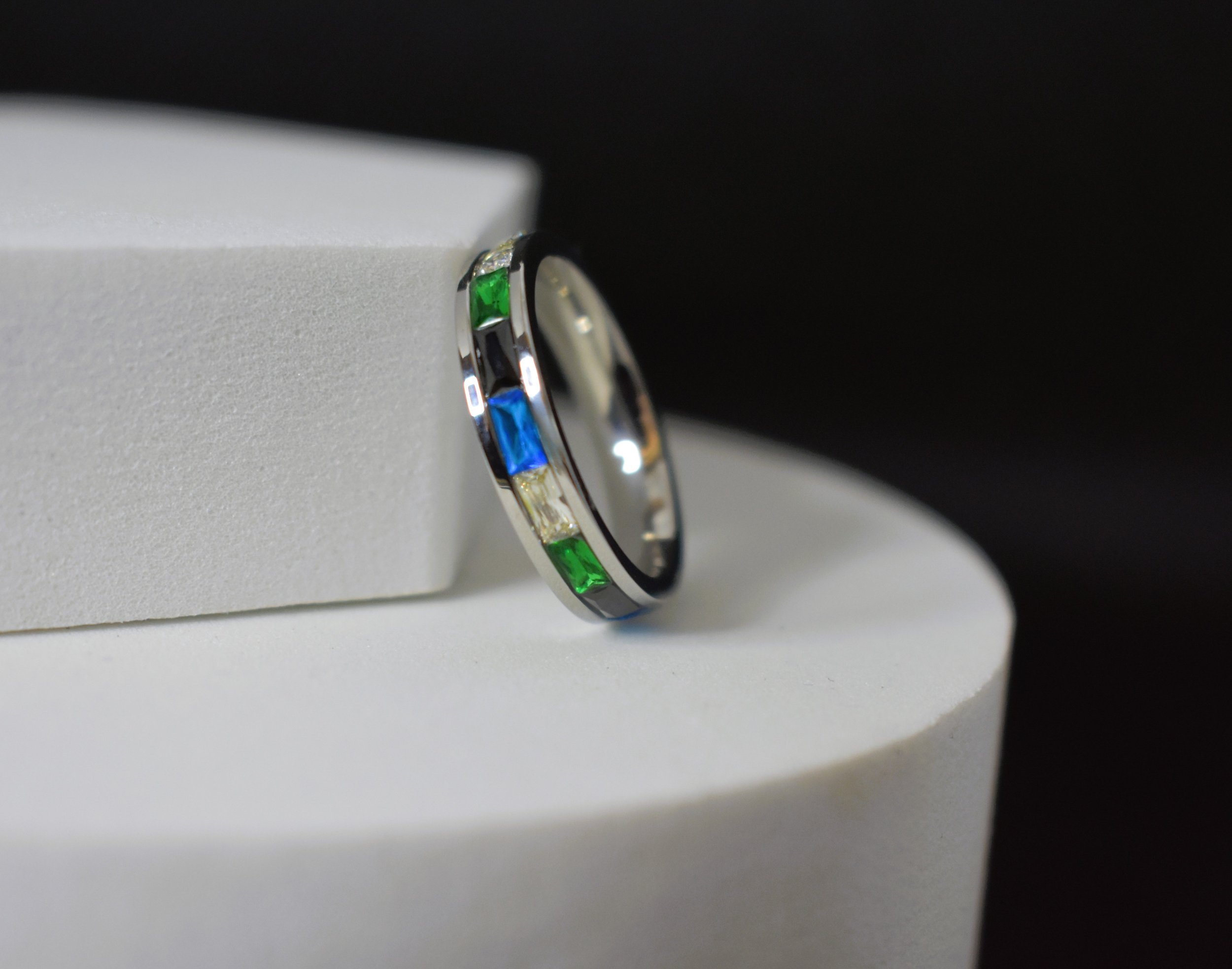 Torres Strait Island Eternity Ring - Silver