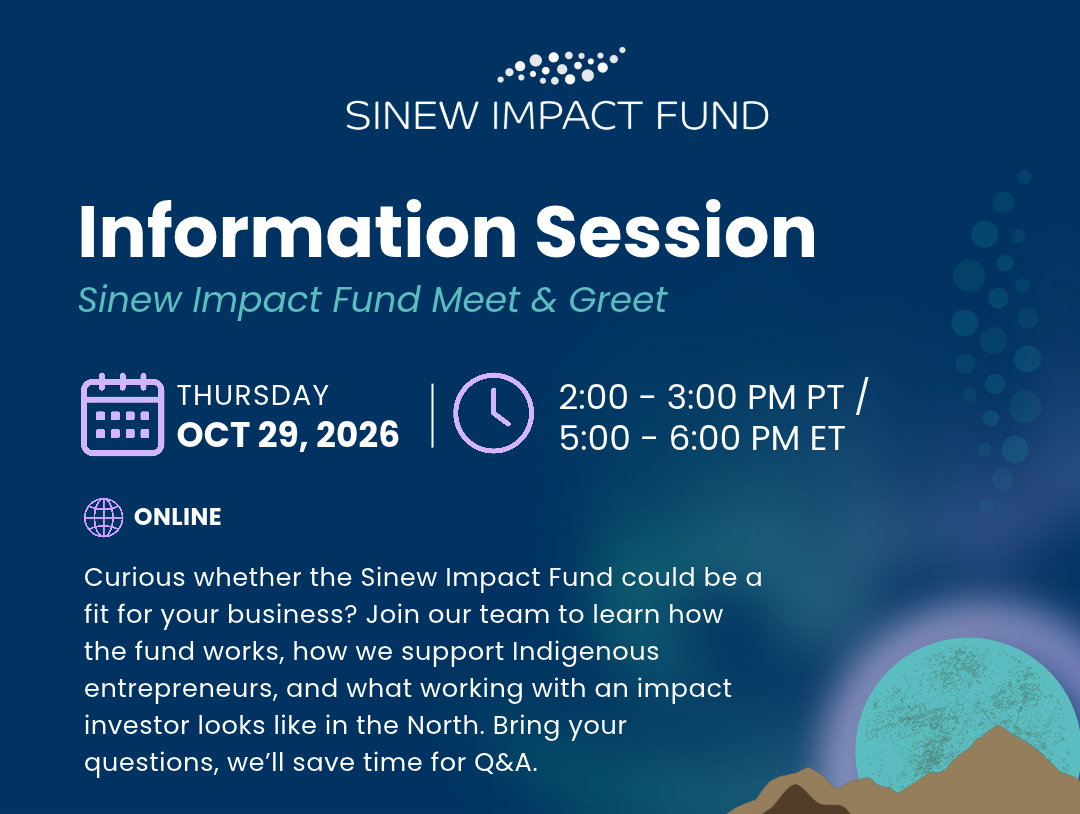 Growing Together: A Sinew Impact Fund Information Session