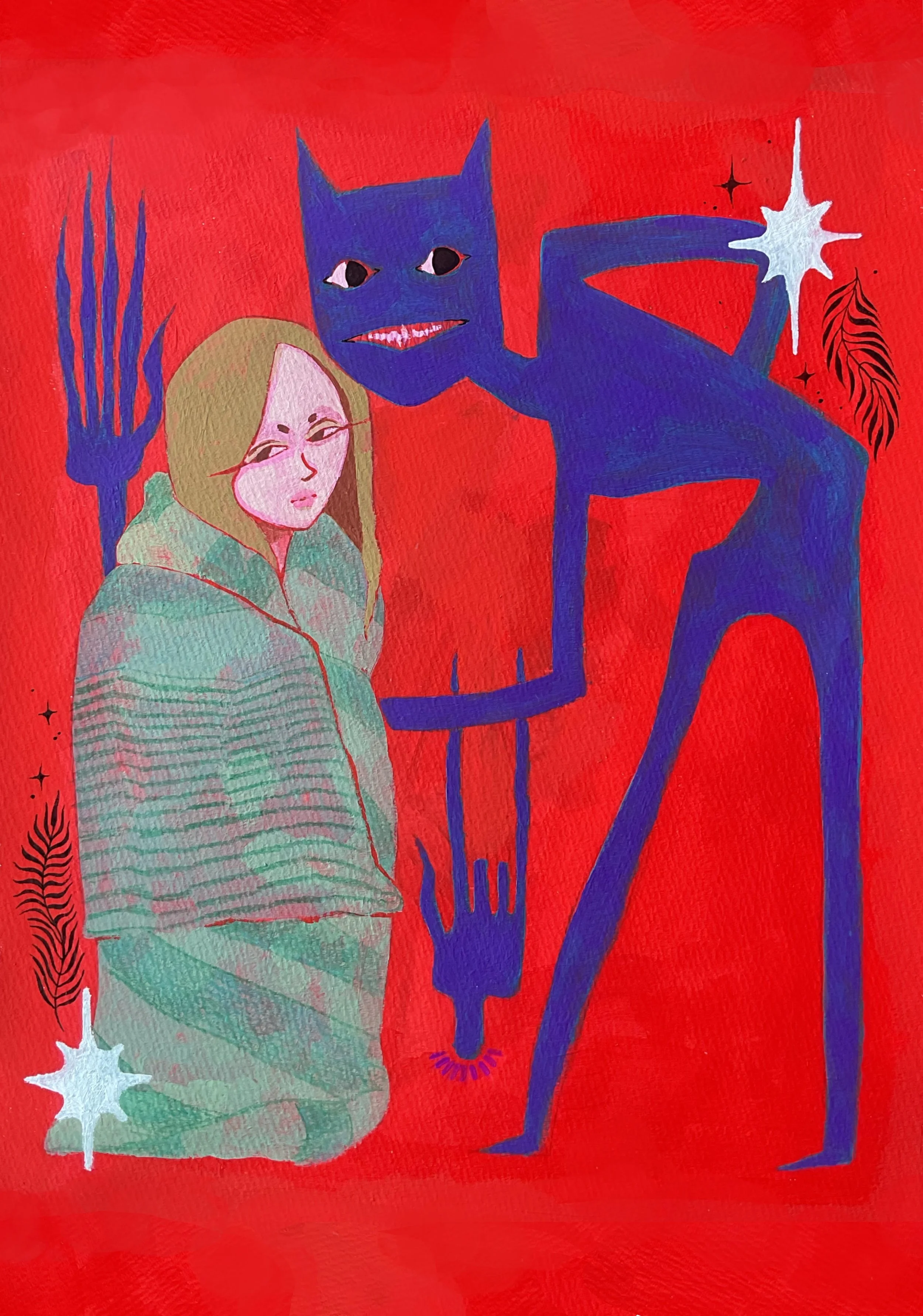 Print 5" x 6.5" - FRIENDLY FOE