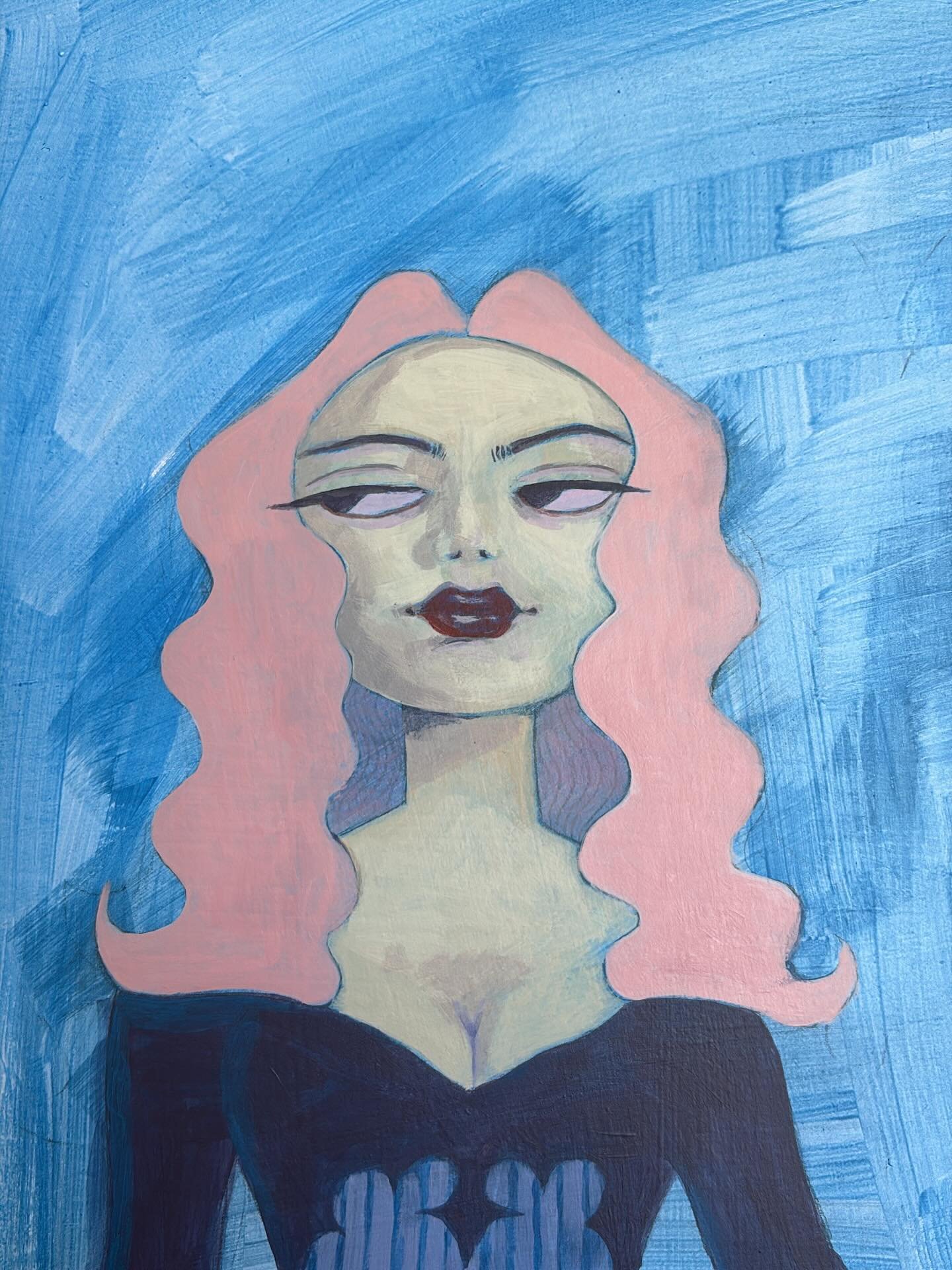 Y does she look like Lady googa
Im almost done with her and I love her I think idk. Ive been neglecting the pink hair grind
#art #surreal #pink