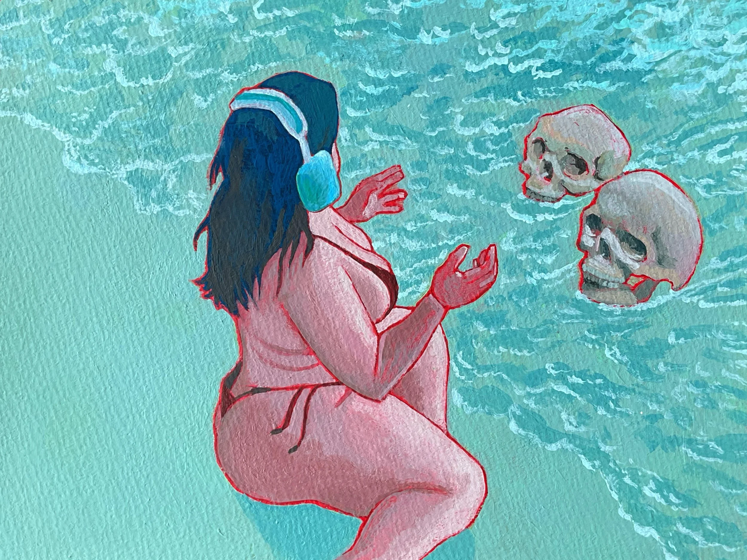 Print 7" x 5" - GIRL TALK