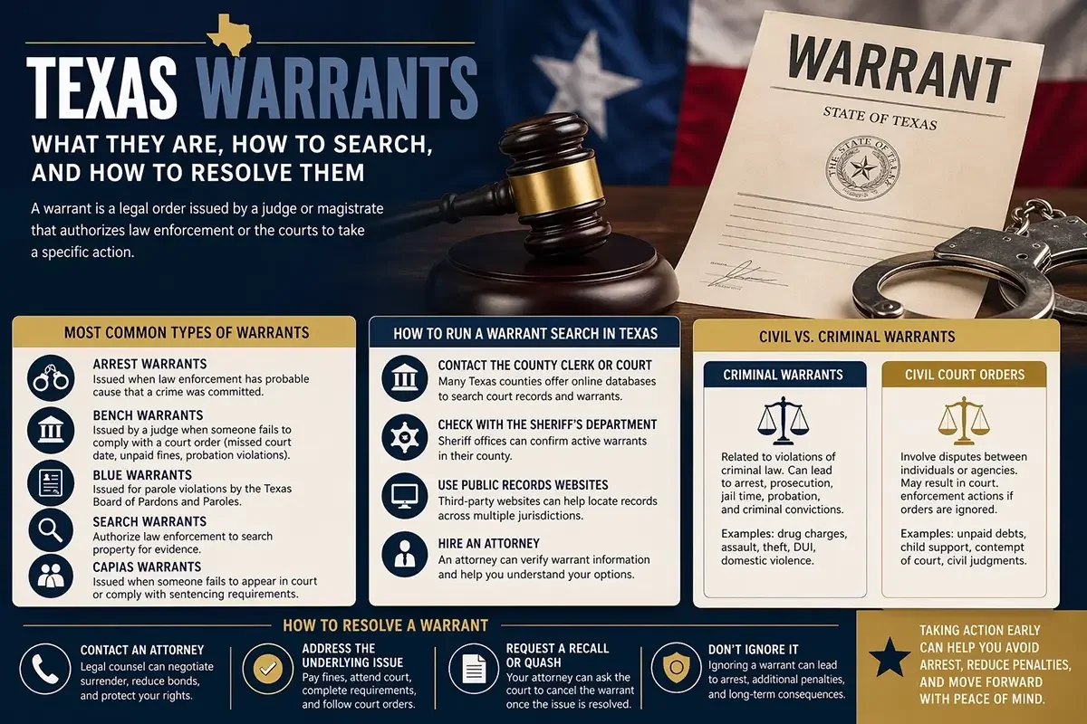Texas Warrant Search