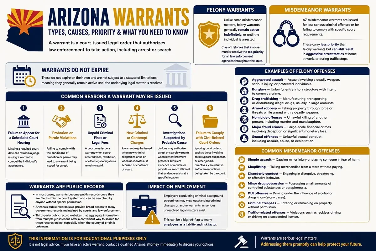 Arizona Warrant Search
