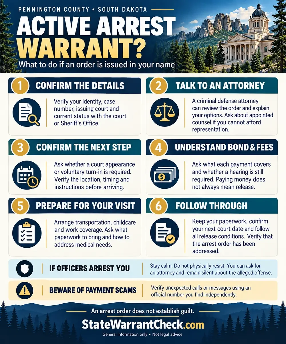Pennington County Arrest Warrants