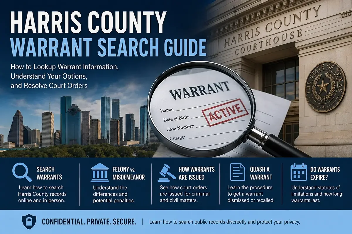 Harris County Warrant Search