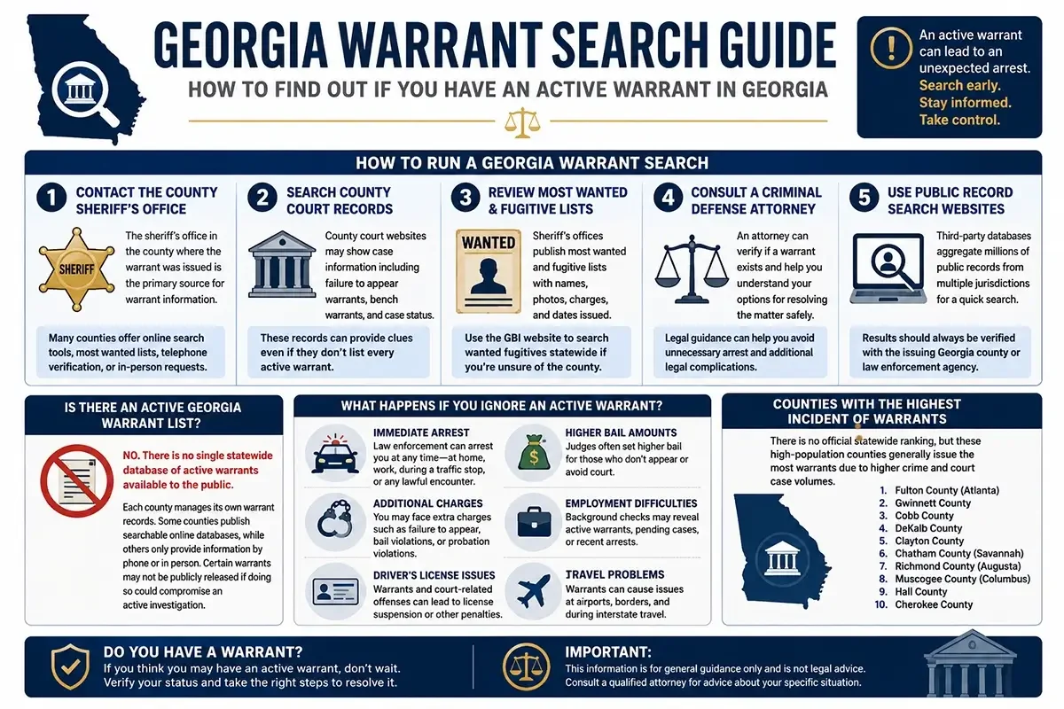 Georgia Warrant Search