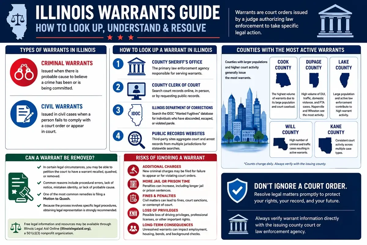 Illinois Warrant Search