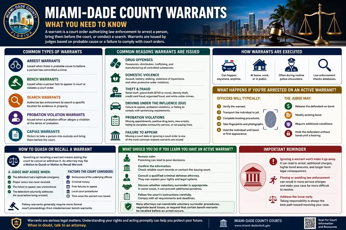 Miami-Dade County Warrant Lookup