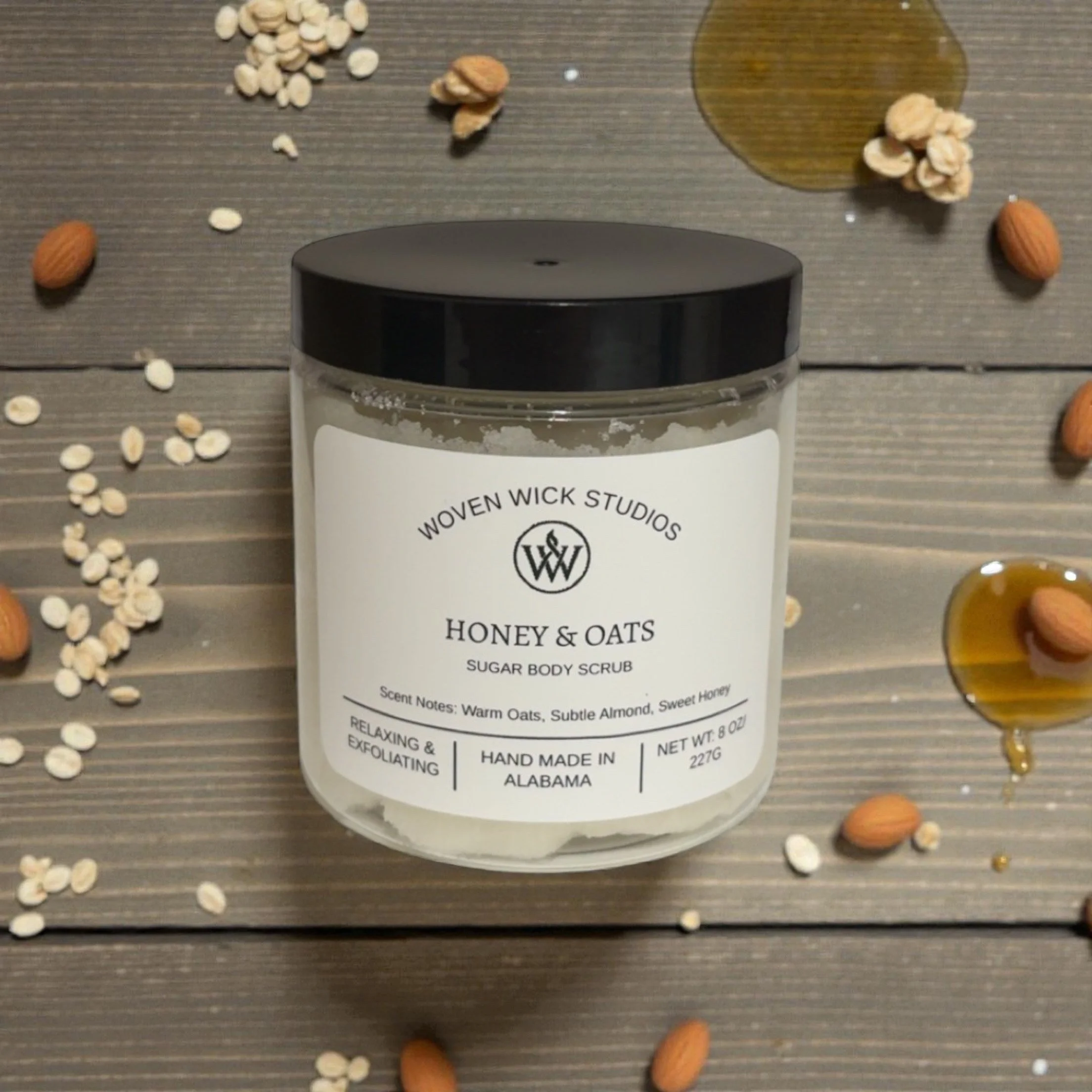 Honey & Oats 8 oz Body Scrub