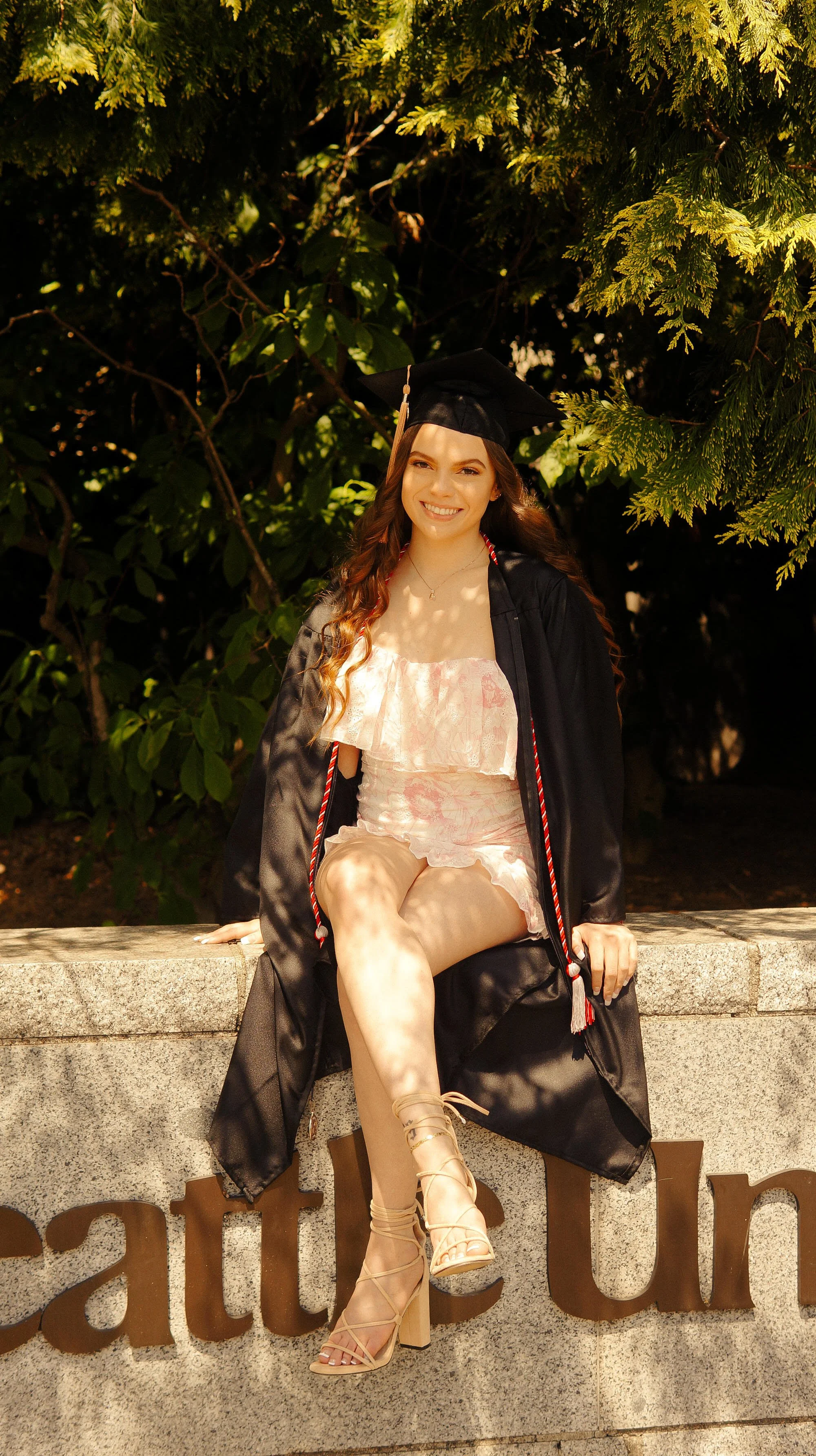 Lauren Taveras graduation from Seattle University