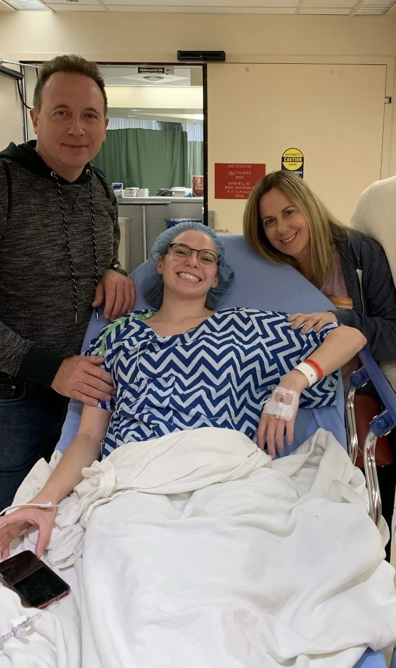 Lauren Taveras before her 2nd spinal fusion.