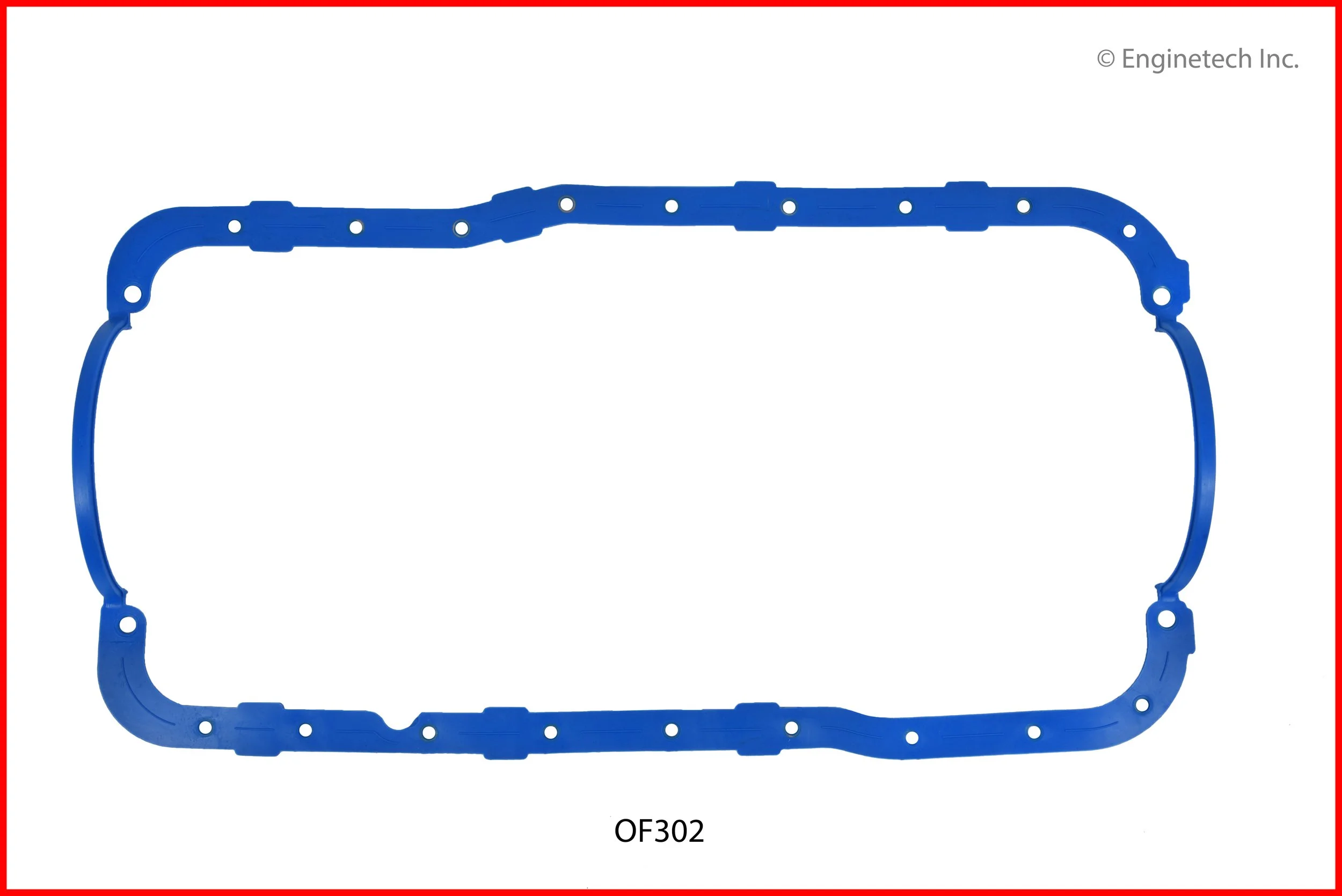 Oil Pan Gasket  (Enginetech  OF302)  86-01
