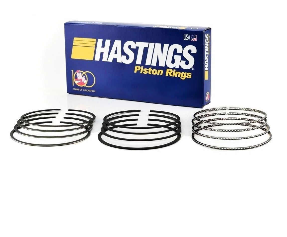 Piston Ring Set - Cast  (Hastings  148)  57-93