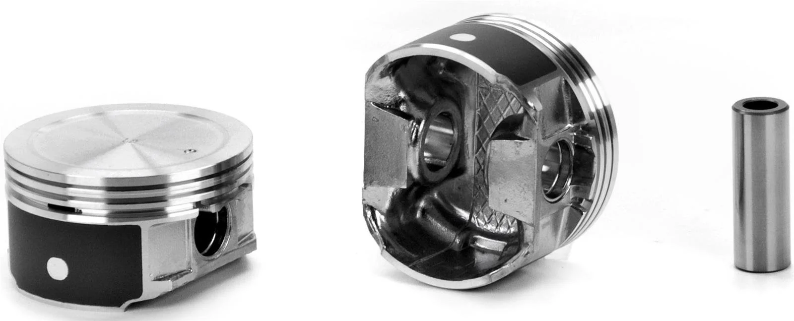 Piston Set - Hyperutectic  (Silvolite  3495HC)  02-08