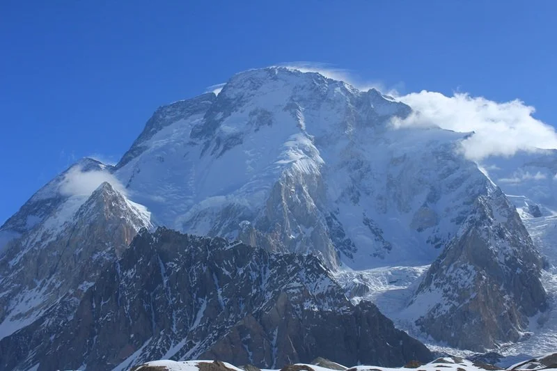 Vista del Broad Peak. Foto Licencia Commonsense