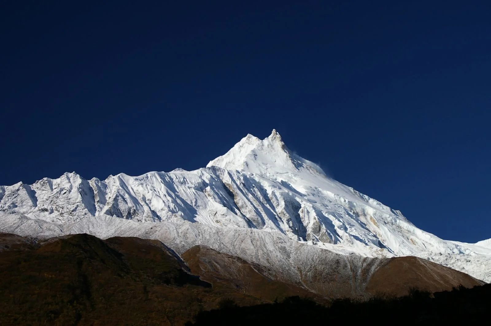 Manaslú, Himalayas Foto Licencia Commonsense