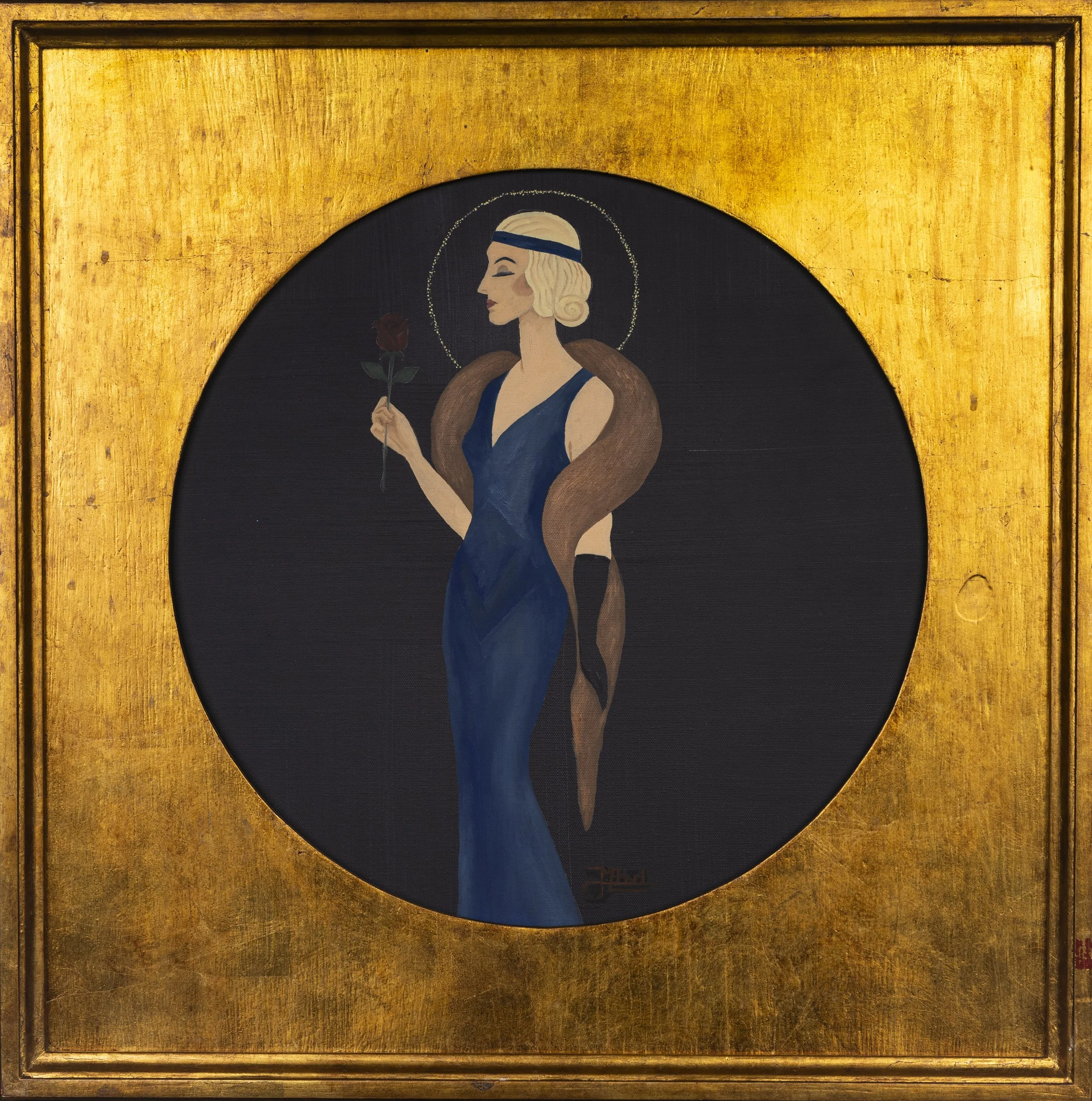 The Rose (After Erté), 2025