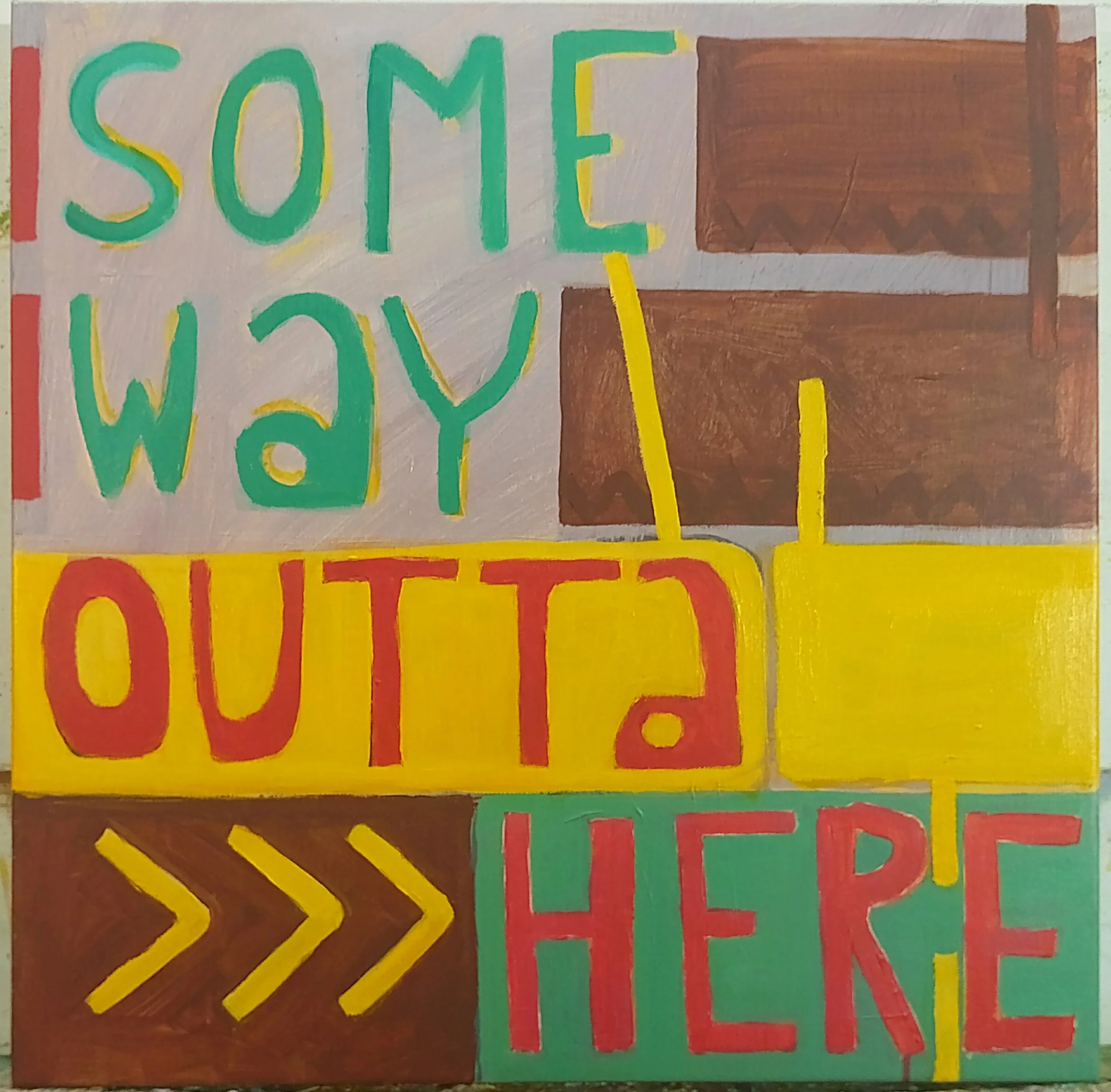 Artist: Moira Kirkwood | Title: Dylan | Medium: Acrylic on Canvas | Size (W x H): 51 x 51 cm