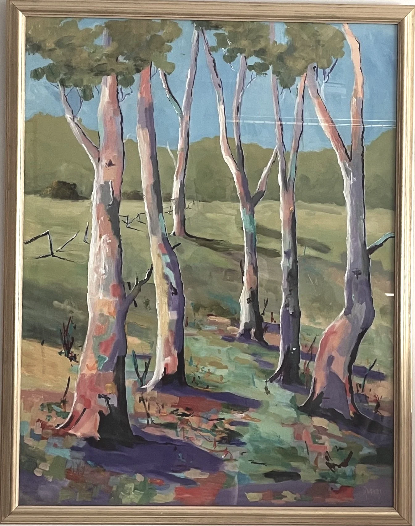 Artist: Michael Rogers | Title: Colours of Country | Medium: Acrylics | Size (W x H): 80 x 100 cm