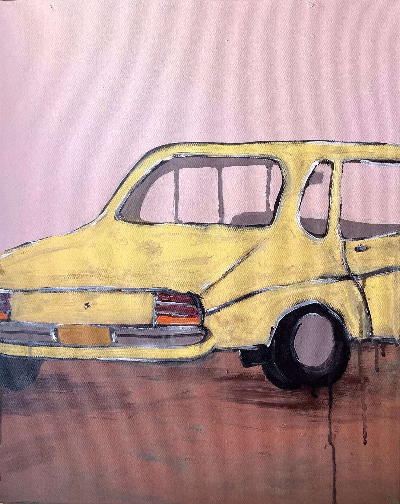 Artist: Marnie McKnight | Title: Penny | Medium: Acrylics on Canvas | Size (W x H): 50 x 40 cm