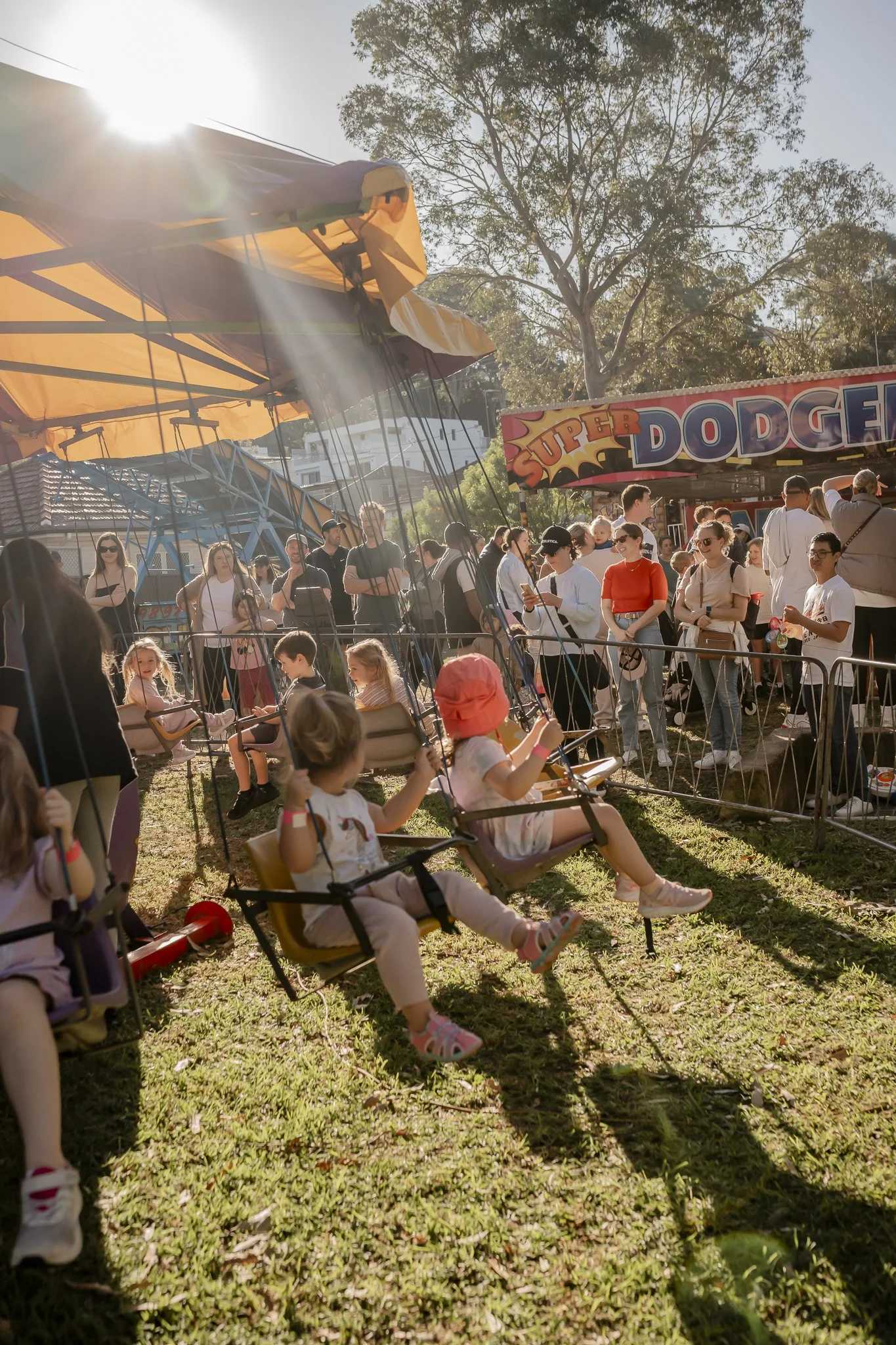 Family and community fun at the Oyster Bay Arts and Craft Festival.