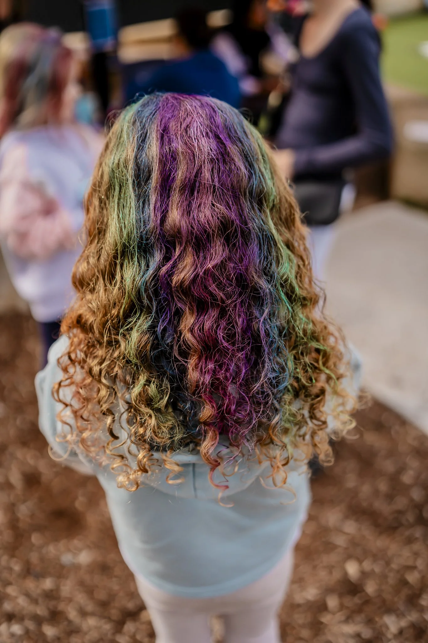 Crazy Hair at the Oyster Bay Art and Craft Festival