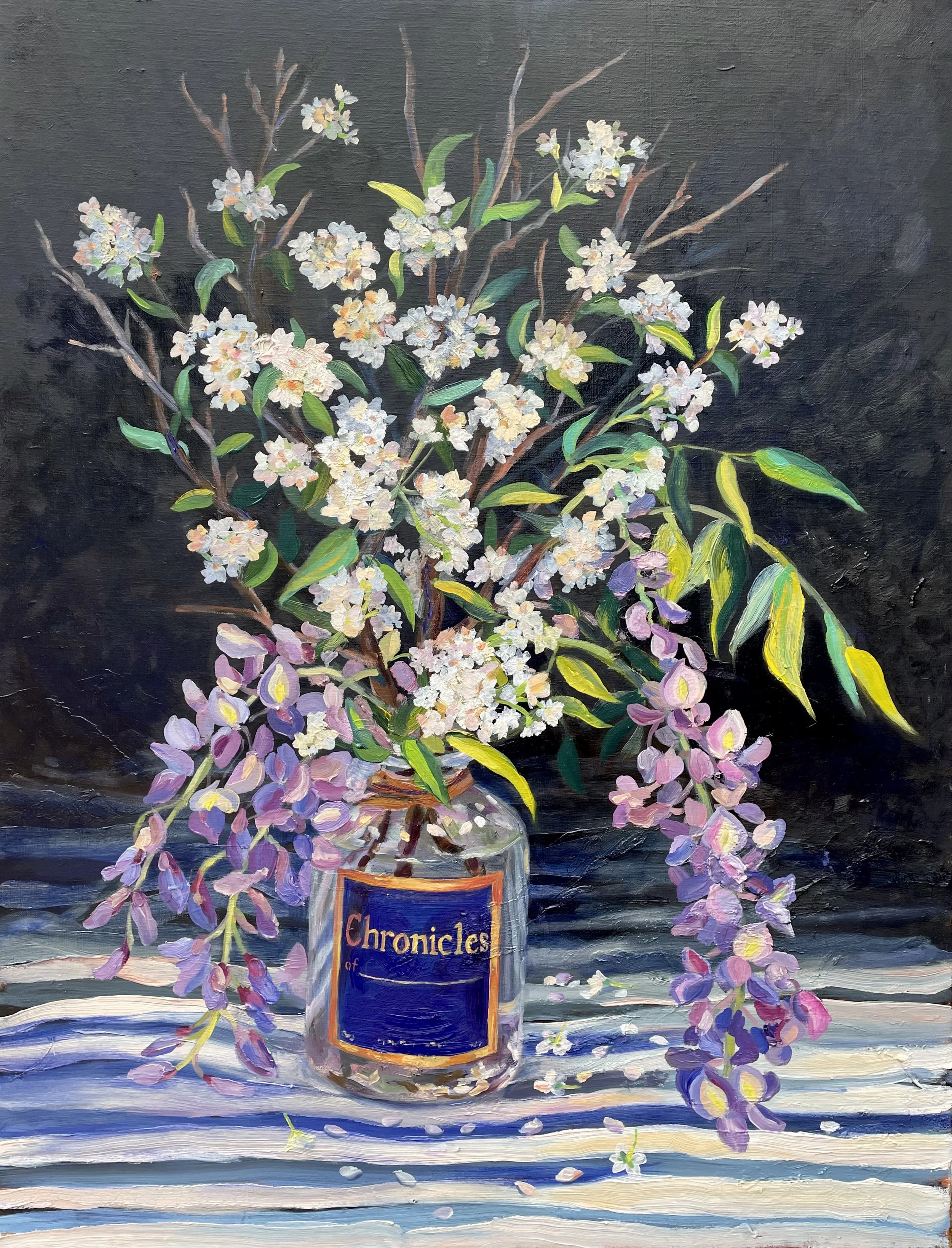 Artist: Carla Hananiah | Title: September | Medium: Oil on Linen | Size (W x H): 65 x 86 cm