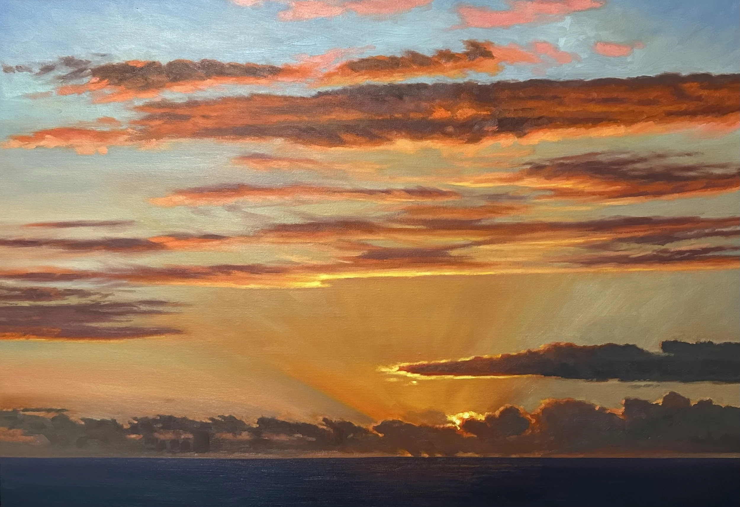 Artist: Brett Hayes | Title: Ascension | Medium: Oil on Linen | Size (W x H): 80 x 60 cm