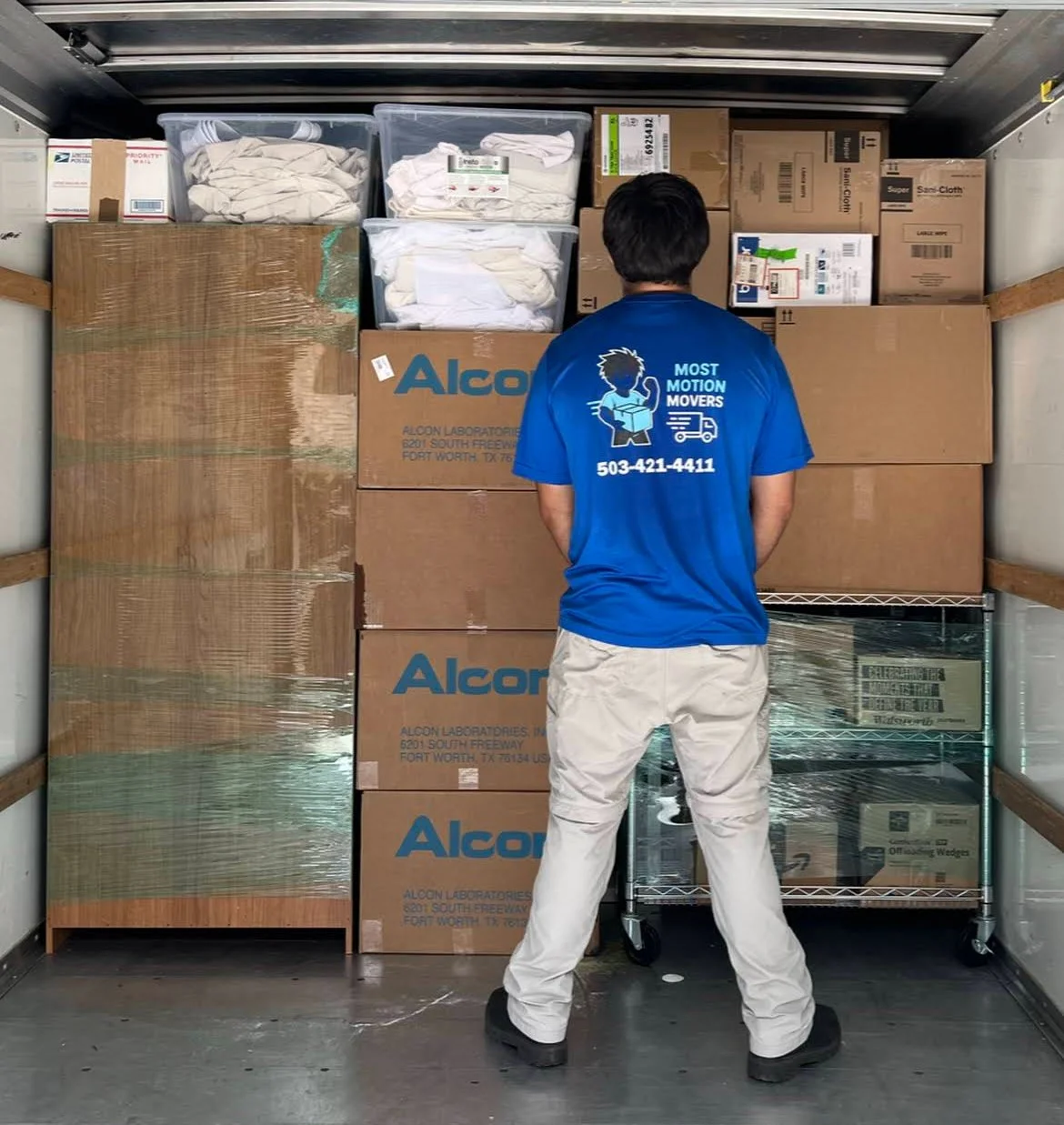 2 movers (with truck) $350 with a 2 hour min