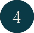 Number 4 inside a dark teal circle.
