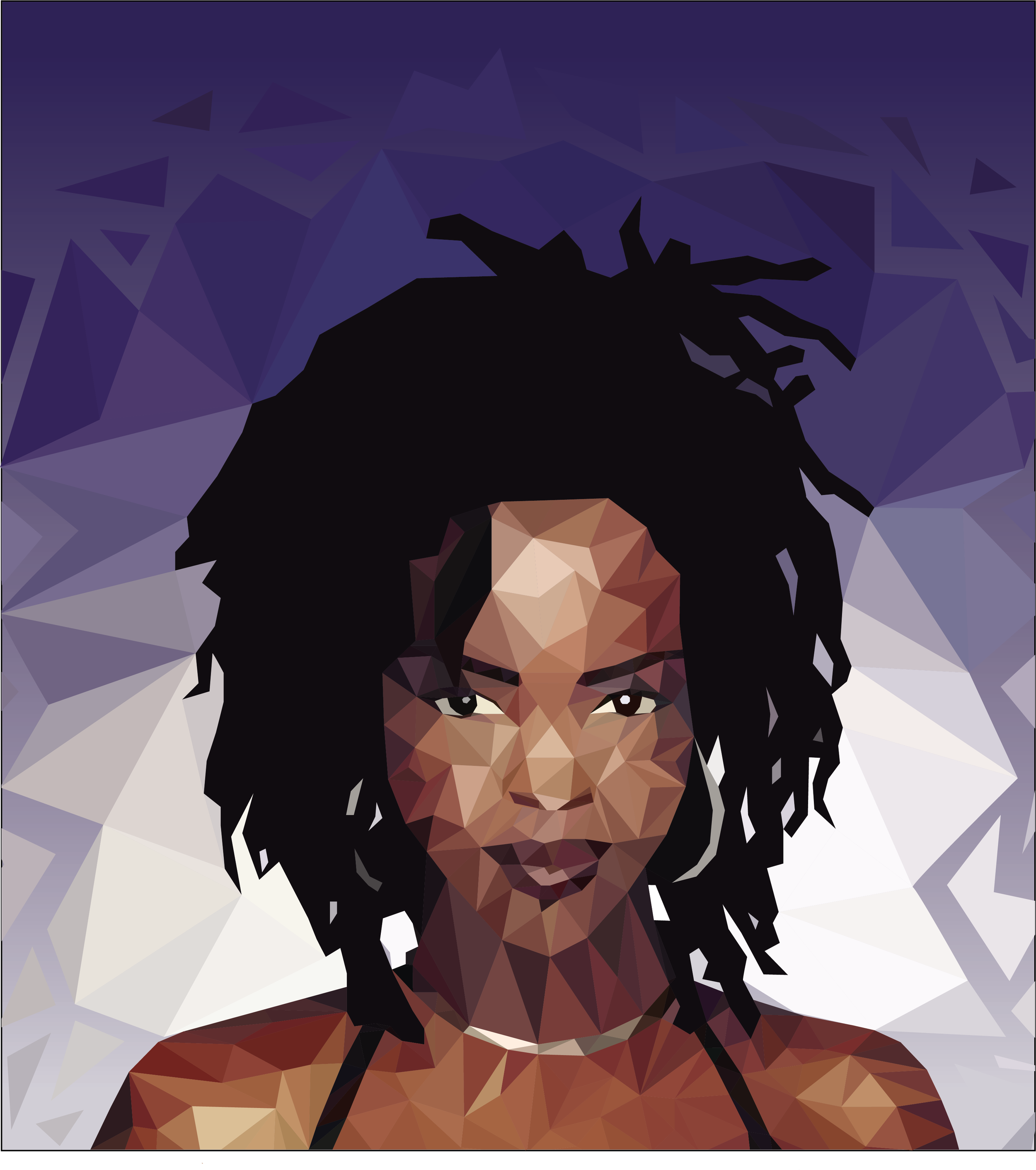 Lauryn Hill (Low-Poly)