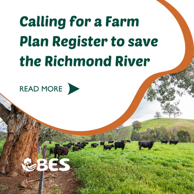 A Practical Plan to Save the Richmond River: BES Calls for a Farm Plan Register