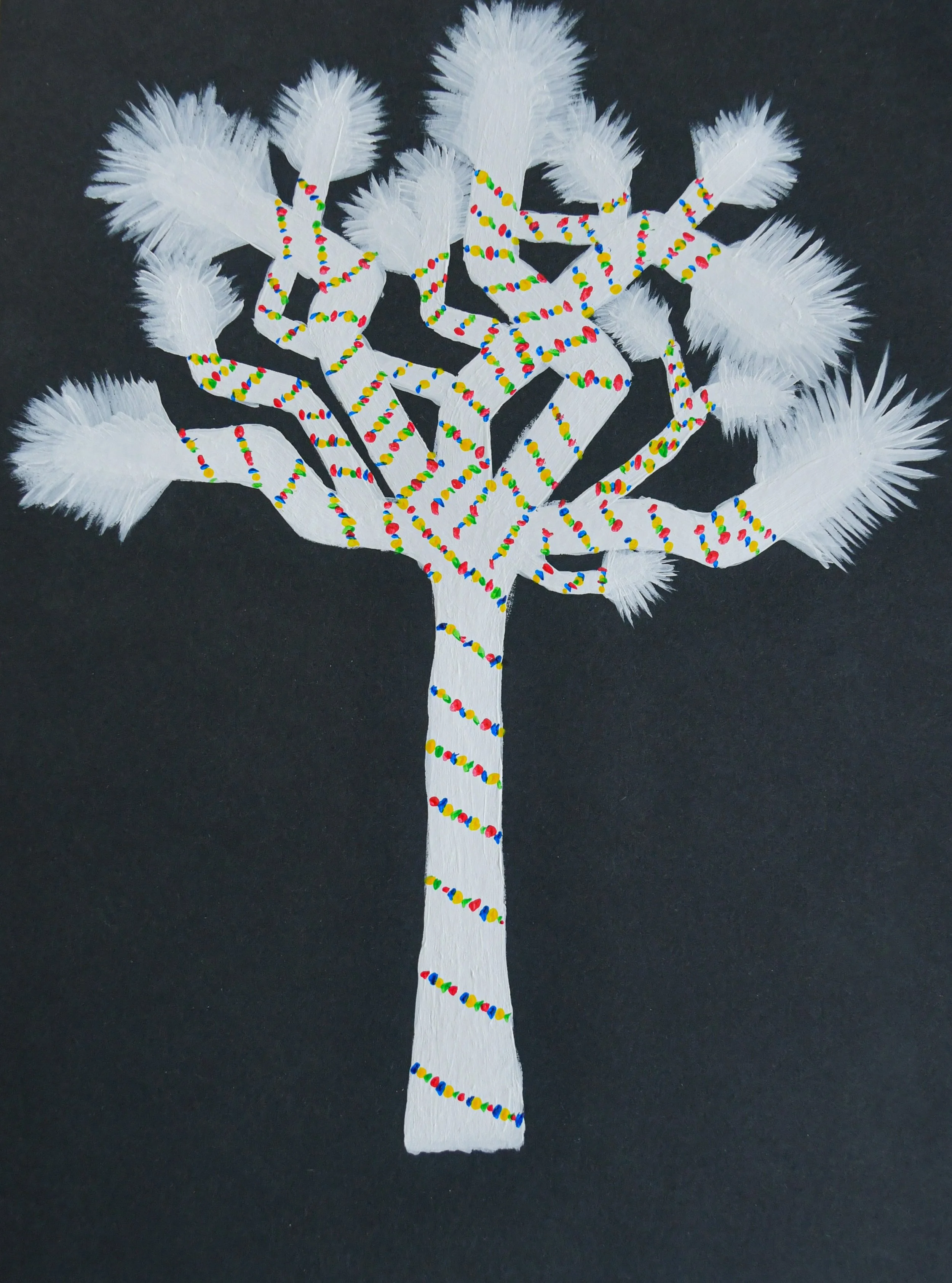 Winter Holiday Card - Christmas Joshua Tree